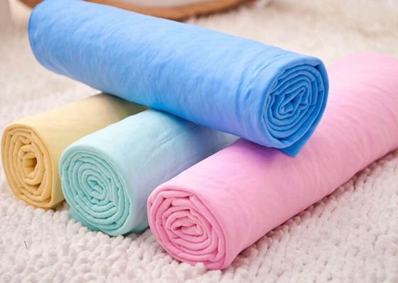 66x43cm Custom Microfiber Cleaning Cloth Soft Machine Washable For House