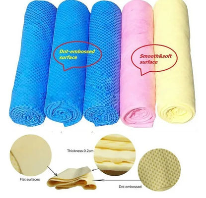 Lightweight Custom Microfiber Cleaning Cloth Absorbent Reusable Lint Free Pva