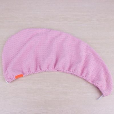 300gsm Lady 3 Minute Drying Microfiber Hair Turban Towel For Curly Hair