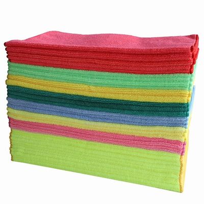 Home Office Opp Bag Packed Custom Microfiber Cleaning Cloth Chemical Resistance