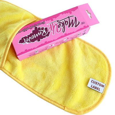 Magic Polyester Microfiber Towel Makeup Remover Private Label Deeply Cleaning
