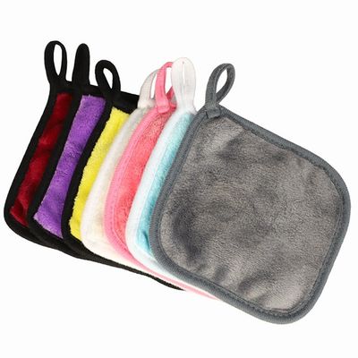 Coral Fleece 300g Microfiber Makeup Remover Towel 18x40cm